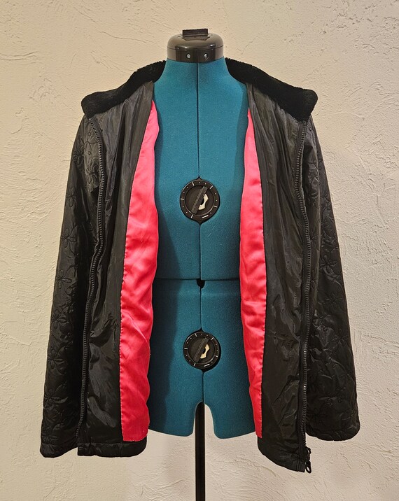 Necessary Objects Outerwear Jacket Puffer Coat Bl… - image 7