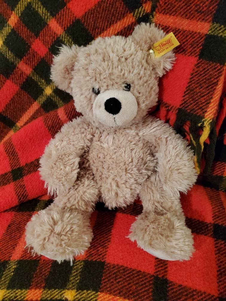 愛用 Im Knopf Steiff Ohr Body Soft Bear Teddy Plush Ear In Button ぬいぐるみ
