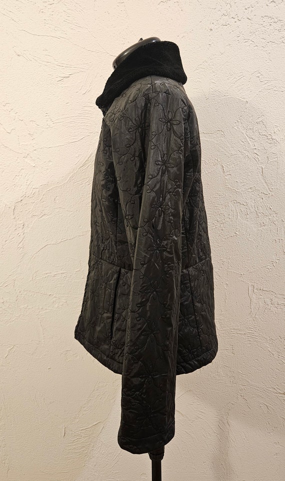 Necessary Objects Outerwear Jacket Puffer Coat Bl… - image 3