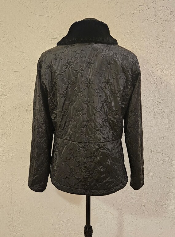 Necessary Objects Outerwear Jacket Puffer Coat Bl… - image 4