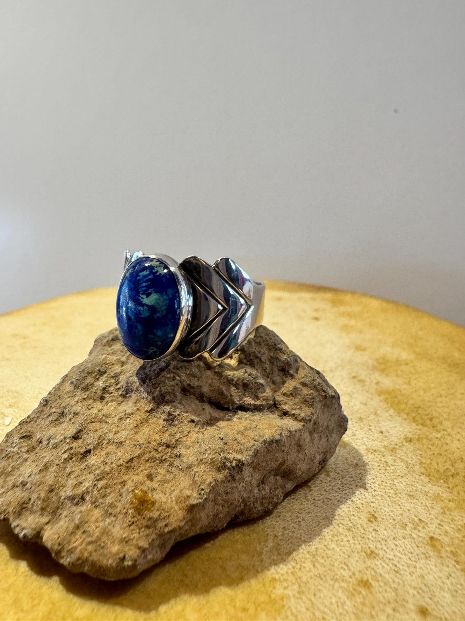 Jw Rings Vintage Native American JW Lapis Lazuli Ring β Sterling Silver ...