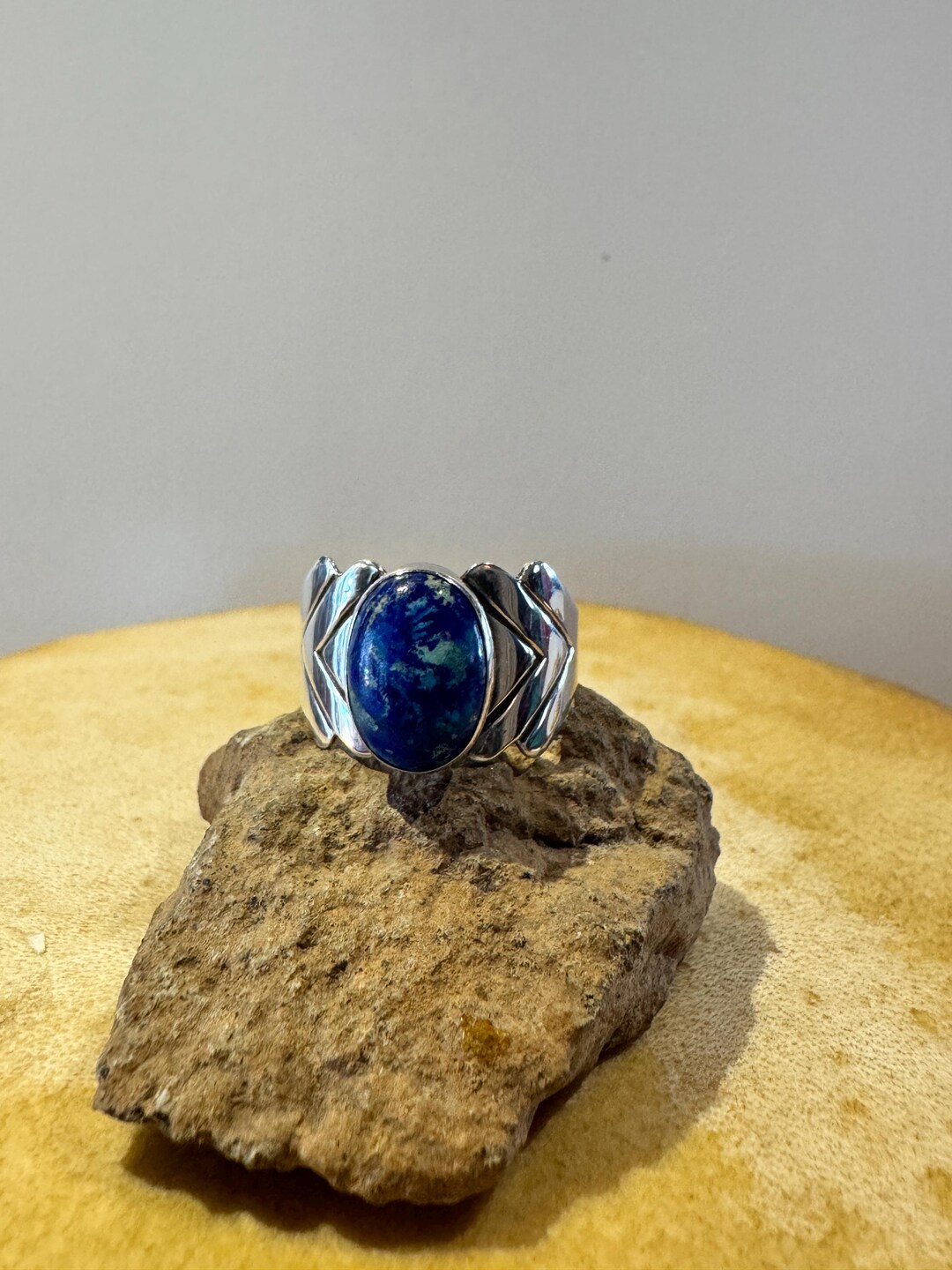 Jw Rings Vintage Native American JW Lapis Lazuli Ring β Sterling Silver ...