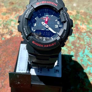 Casio G-Shock Men's Analog Digital Watch | Black & Red Shock Resistant Sport Watch | Rugged Everyday Wristwatch | GA Series Timepiece image 3