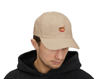 Gorra de papá con tazón de ramen bordado - Gorra de estilo urbano japonés