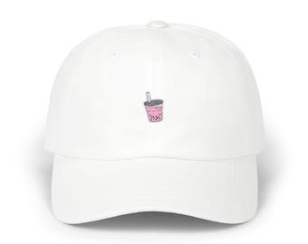 Gorra Boba Dad bordada: regalo para los amantes del té de burbujas