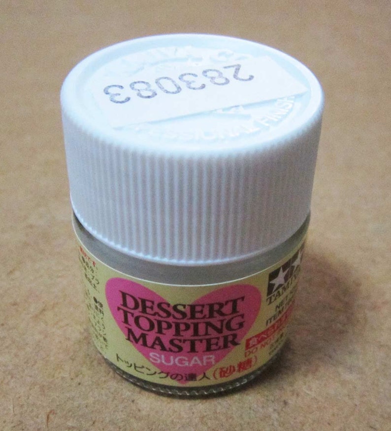 One Bottle of Tamiya Dessert Topping Master Fake Sugar. 10 Ml. Etsy