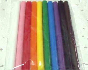 A set of 10 Glue Sticks (ten different colours) Updated with new colours.