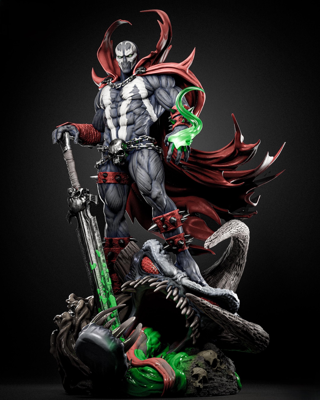 Spawn 3D Model STL File (digital Download) - Etsy
