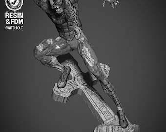 Spider-Man Zombie STL