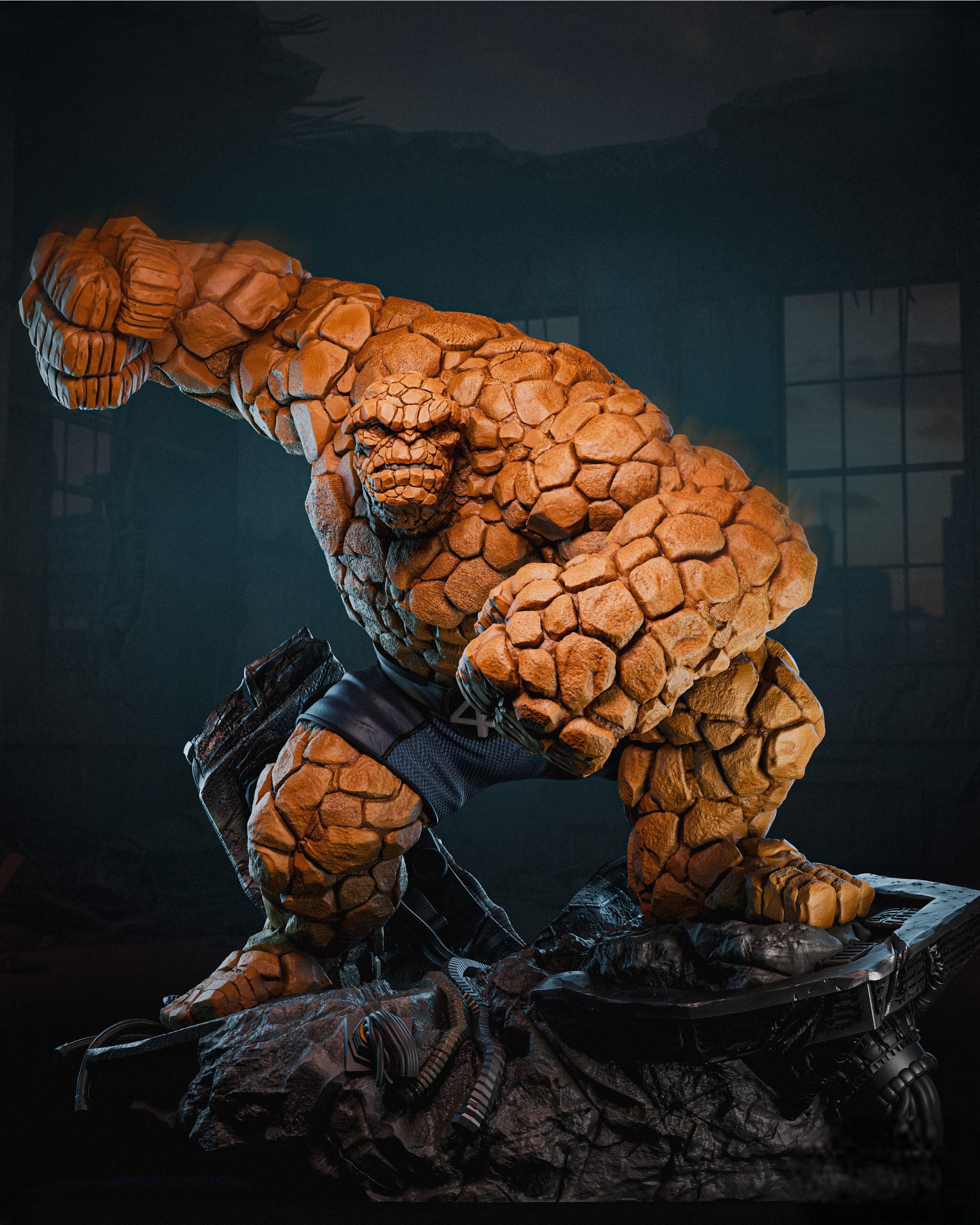 The Thing Computer Model The Thing 3D Model STL File (digital Download) - Etsy
