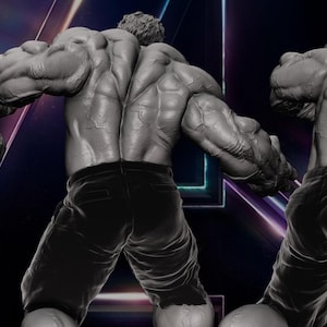 Hulk STL File, 3D Print Model (digital File) - Etsy