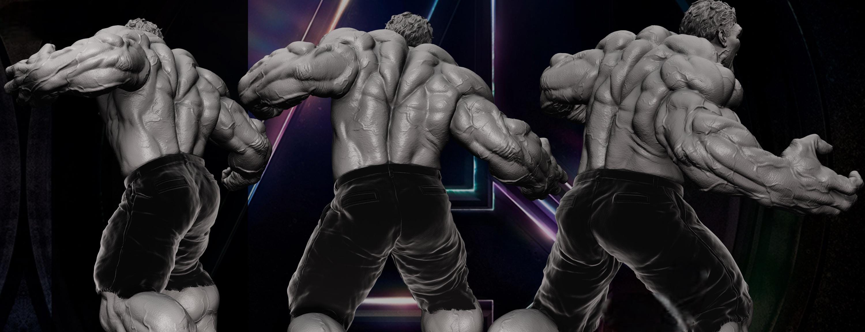 Hulk STL File, 3D Print Model (digital File) - Etsy