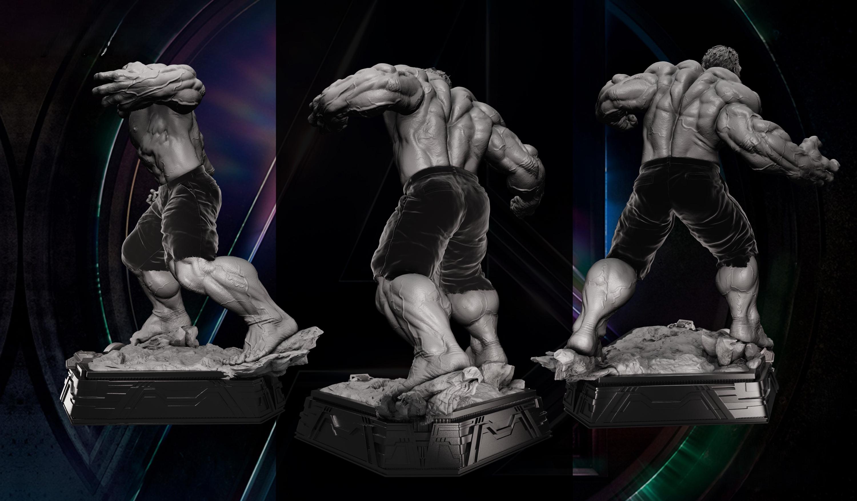Hulk STL File, 3D Print Model (digital File) - Etsy