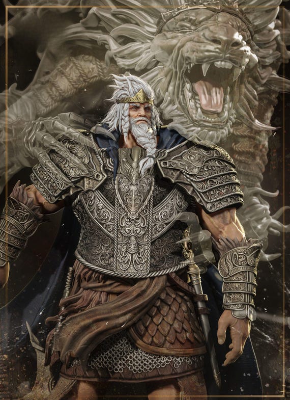 Godfrey the First Elden Lord STL - Etsy