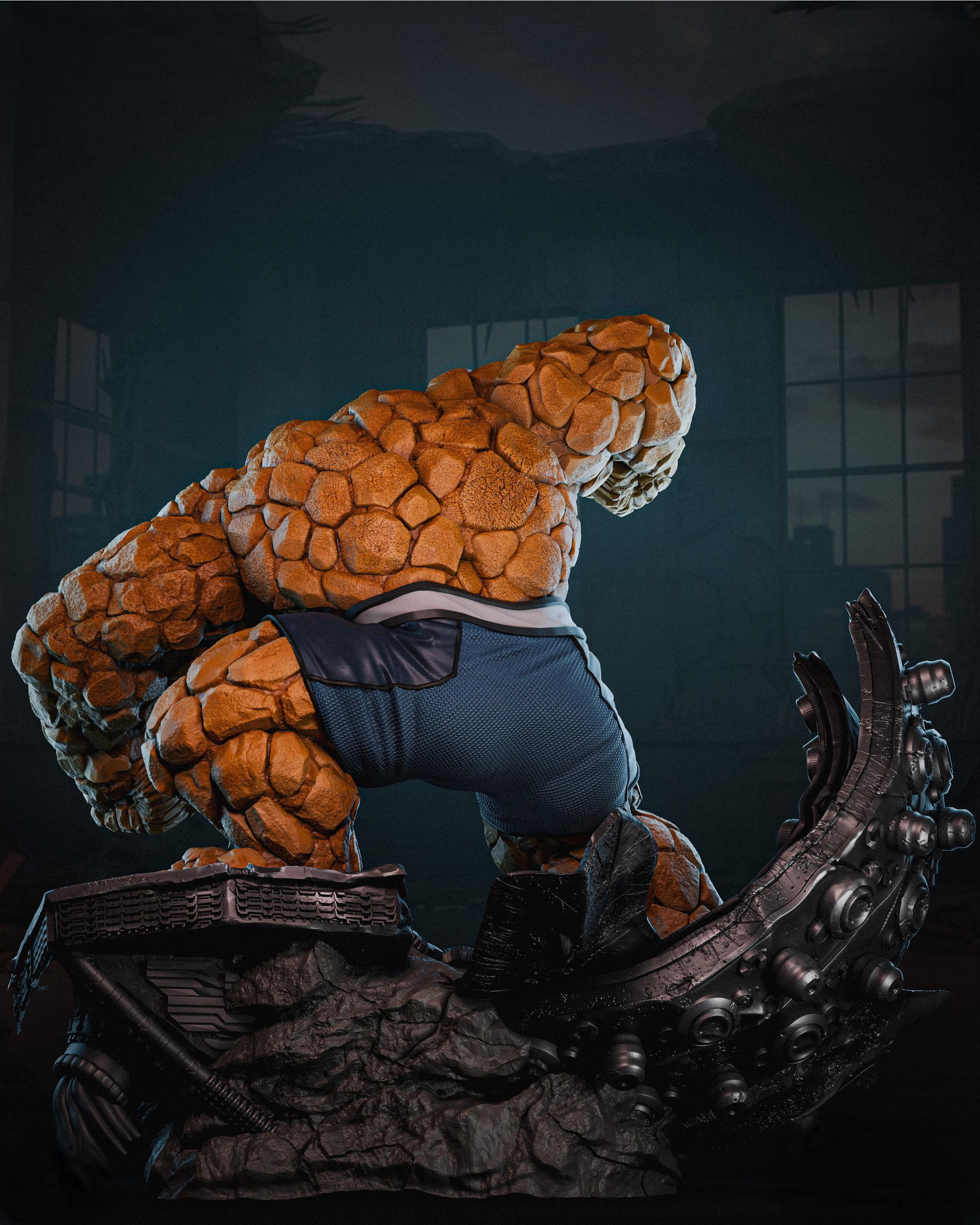 The Thing Computer Model The Thing 3D Model STL File (digital Download) - Etsy