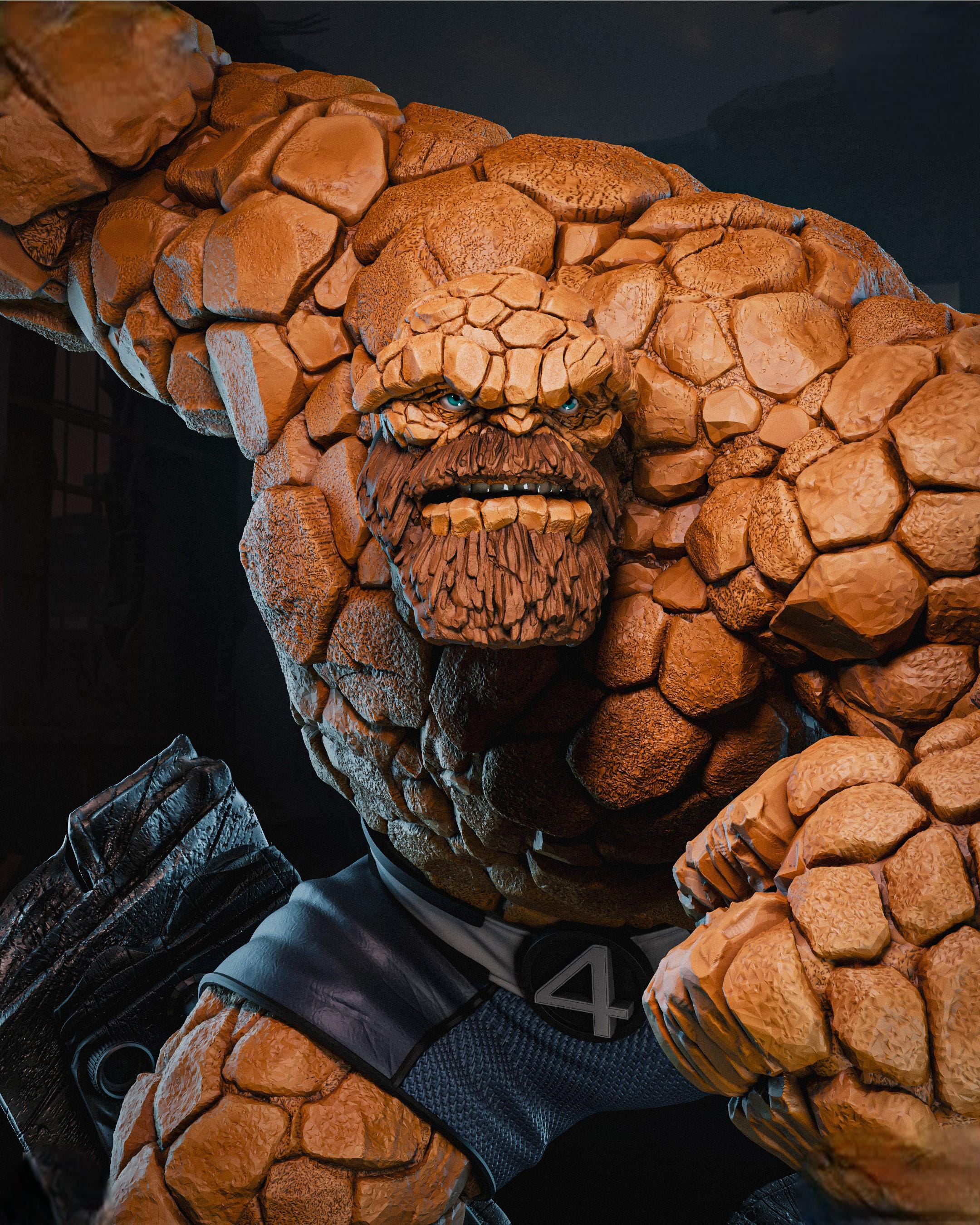 The Thing Computer Model The Thing 3D Model STL File (digital Download) - Etsy