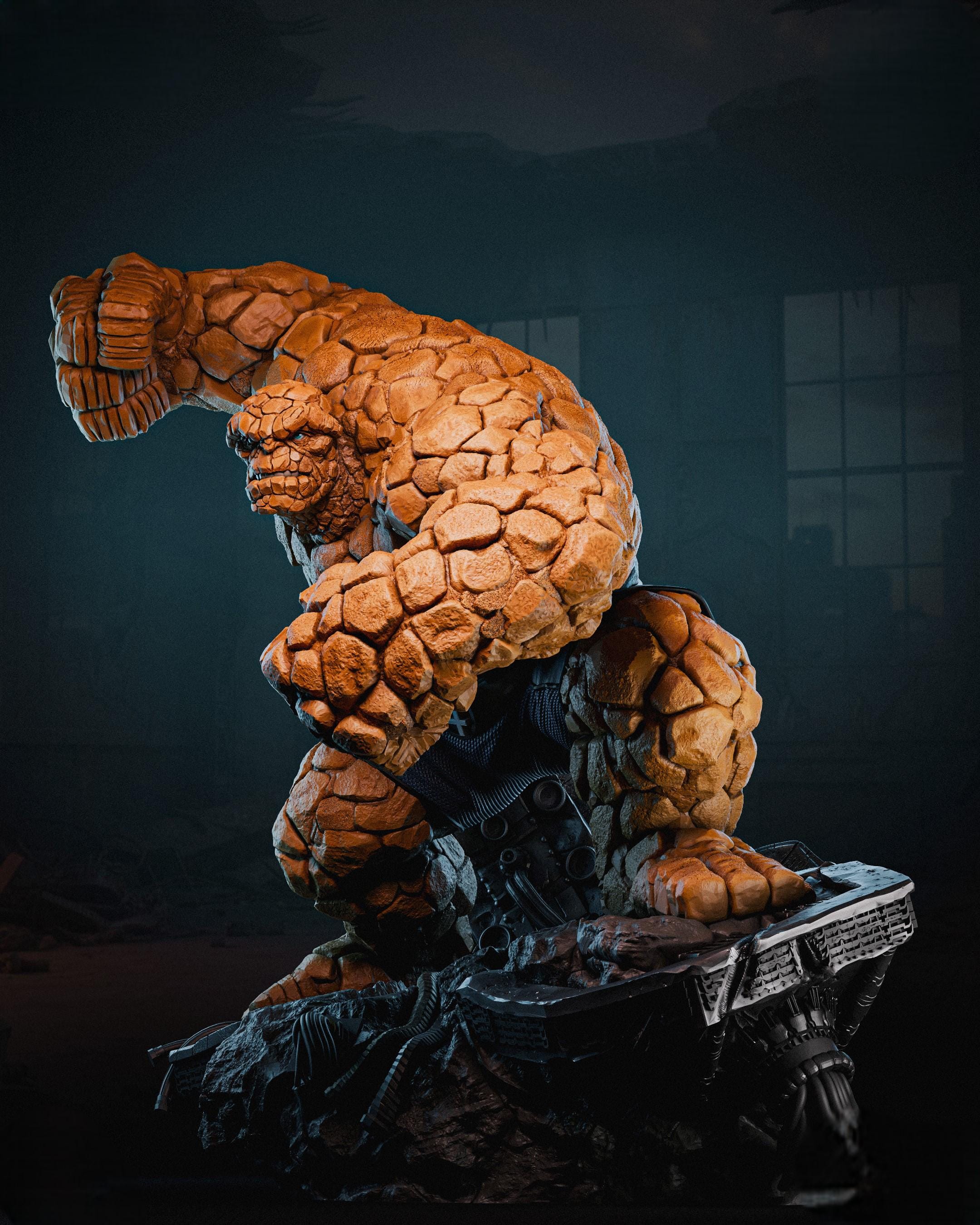 The Thing Computer Model The Thing 3D Model STL File (digital Download) - Etsy