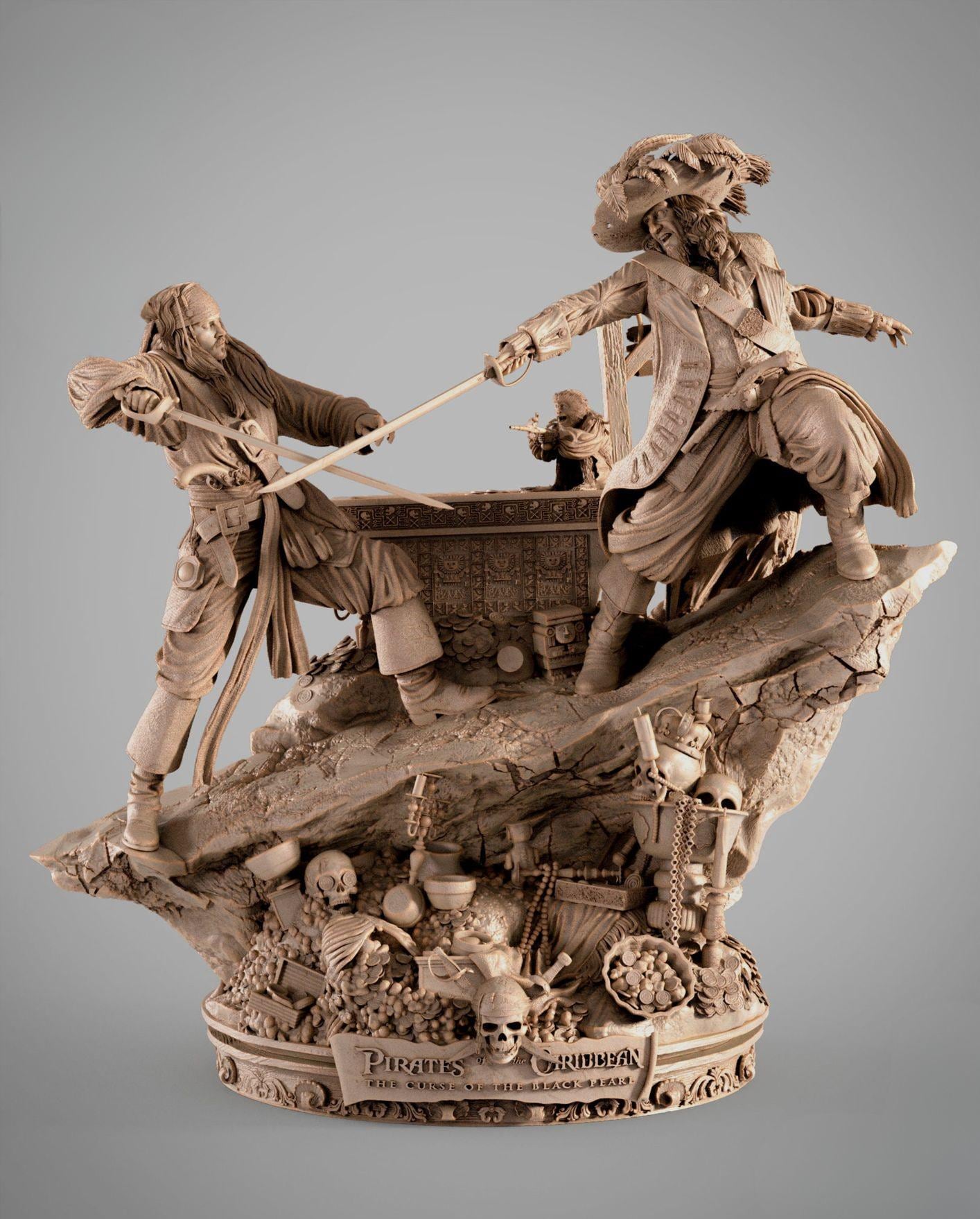 パイレーツ・オブ・カリビアン ジオラマ STL - Etsy 日本