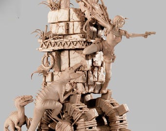 Archivo STL de Lara Croft: Modelo de impresión 3D (Descarga digital)