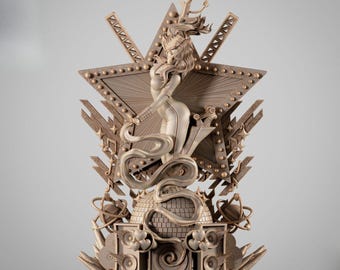Dazzler STL-bestand: 3D-afdrukmodel (digitale download)