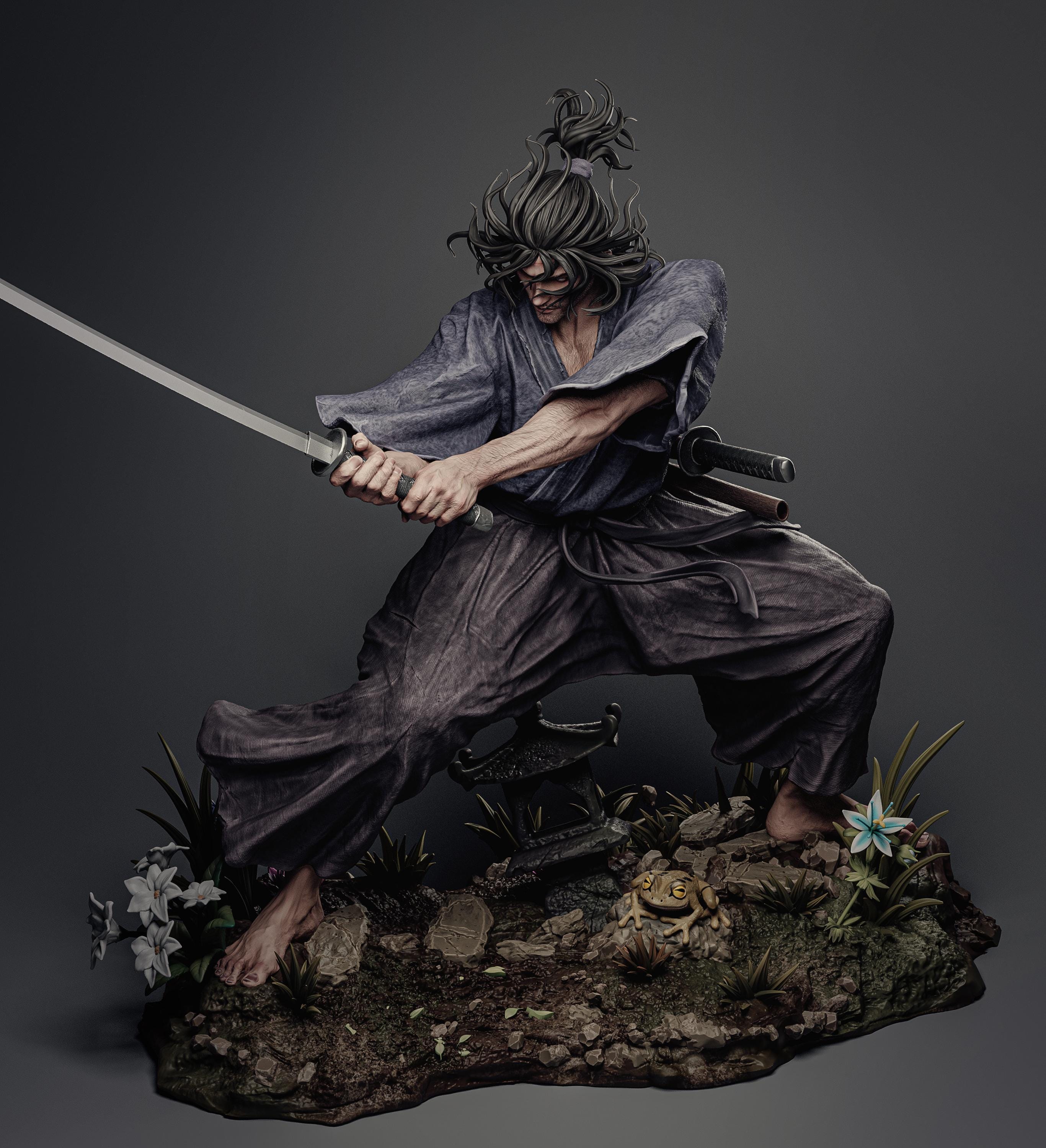 musashi miyamoto STL