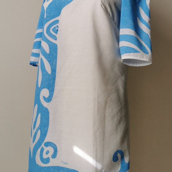 robe en tissu tahitien