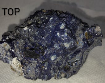 High Quality Leland Blue Slag Glass Stone
