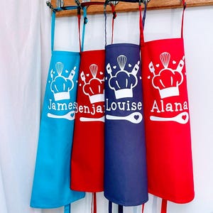 Kids Personalised Chef Apron