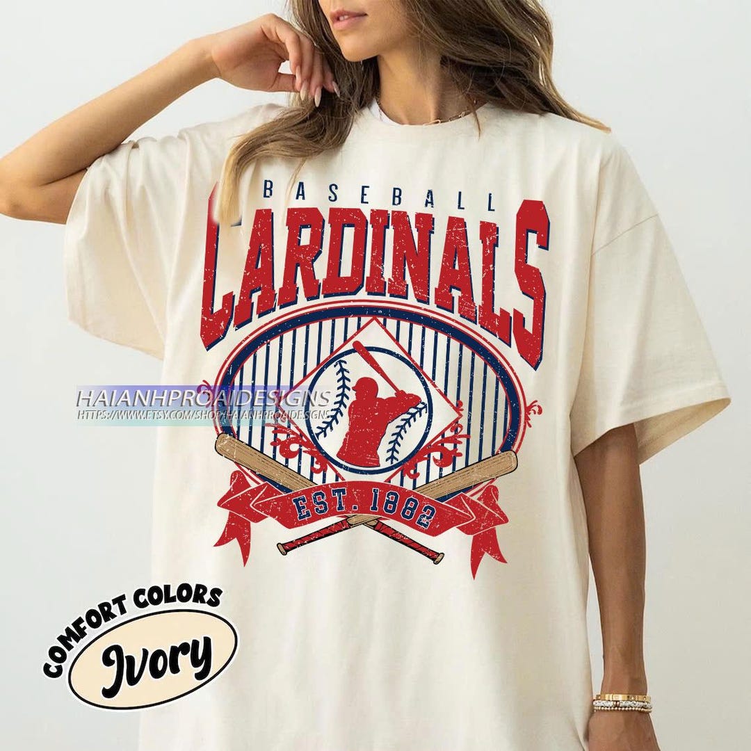 Retro St. Louis Baseball Shirt, Comfort Colors® Shirt, Baseball St ...