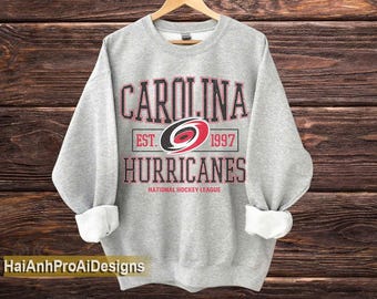 Carolina Hurricanes Hockey Sweatshirt,Vintage Graphic Tee,Carolina Hurricanes Hockey Gift For Fan, Sweat-Tshirt,Retro Hoodie