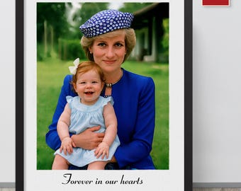 Memorial Portrait: Watercolor Photo Merge, Add Loved One (Digital File or Print Available)