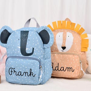 Personalized Animal Backpack,Back To School Gifts,Custom Backpack With Name,Schoolbag For Kids,Toddler Kindergarten Backpack,Toddler Gifts