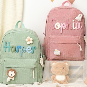 Personalized Kids Name Backpack,School Backpacks For Kids,Back To School Backpacks,Kids Book Bag,Handmade School Bag,Children's Backpack