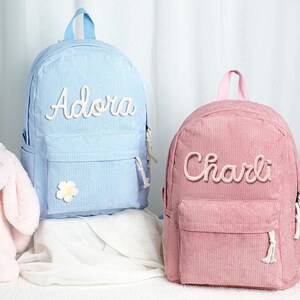 Personalized Kids Backpack With Name,Toddler School Bag,Custom Book Bag,School Bag for Kid,Children's Backpack Gifts,Back To School Gift