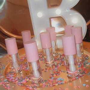 01 CRYSTAL Lip Gloss – Clear Gloss with A POP! | Hydrating, Non-Sticky, Vegan Gloss for a High-Shine