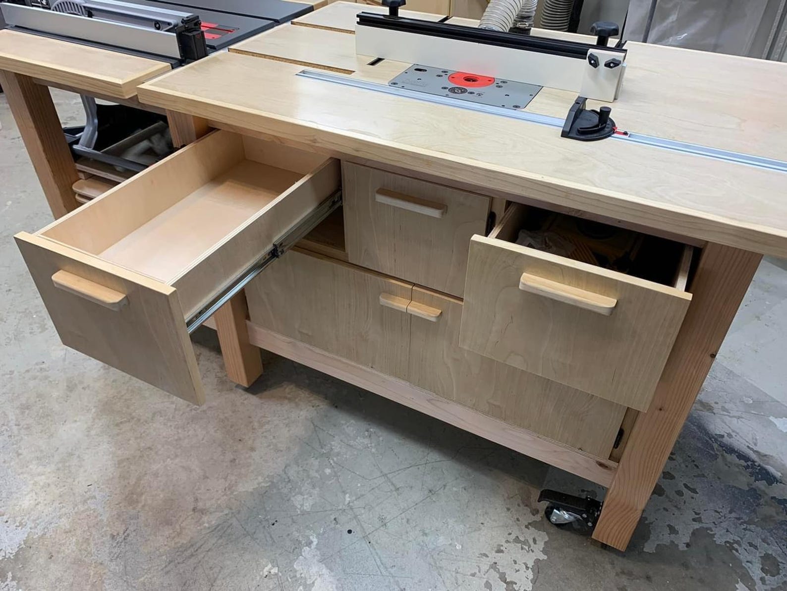 Multipurpose Workbench Build Plans for Sawstop CTS (PDF Download) - Etsy
