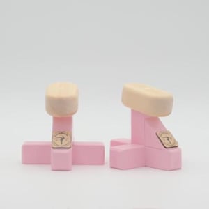 Mini Handstand Canes | Gymnastics Equipment | Handstand Bars & Wooden Parallettes | Gymnastics Blocks | Calisthenics Training | Home Workout image 15