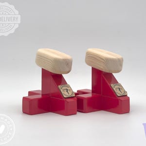 Mini Handstand Canes | Gymnastics Equipment | Handstand Bars & Wooden Parallettes | Gymnastics Blocks | Calisthenics Training | Home Workout
