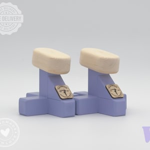 Mini Handstand Canes | Gymnastics Equipment | Handstand Bars & Wooden Parallettes | Gymnastics Blocks | Calisthenics Training | Home Workout