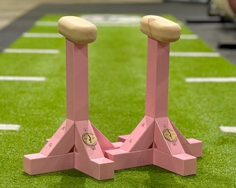 Candy Pink Gymnastics Handstand Pedestals For Kids And Adults - Durable Training Blocks For Balance And Strength & Fitness Ready