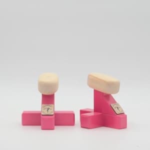 Mini Handstand Canes | Gymnastics Equipment | Handstand Bars & Wooden Parallettes | Gymnastics Blocks | Calisthenics Training | Home Workout image 13
