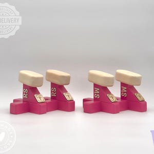 Mini Handstand Canes | Personalised Gymnastics Equipment | Handstand Bars | Wood Parallettes | Blocks | Calisthenics Training | Home Workout
