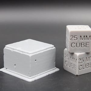 Square Miniature Statue Base Plinth Display Miniature Dnd RPG wargame skirmish