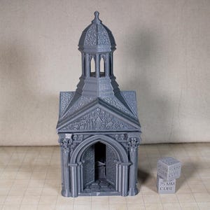 Tabletop Terrain Mausoleum Crypt Dungeon Entrance Dnd RPG wargame skirmish 28-32mm