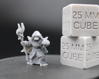 Mallard Duck Necromancer Warlock Wizard Sorcerer Mage 28-32mm Miniature Dnd Skirmish