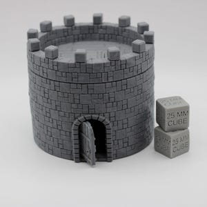 Outpost Garrison Tower 28mm skirmish rpg wargame terrain tabletop