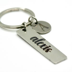Custom Engraved Metal Keychain
