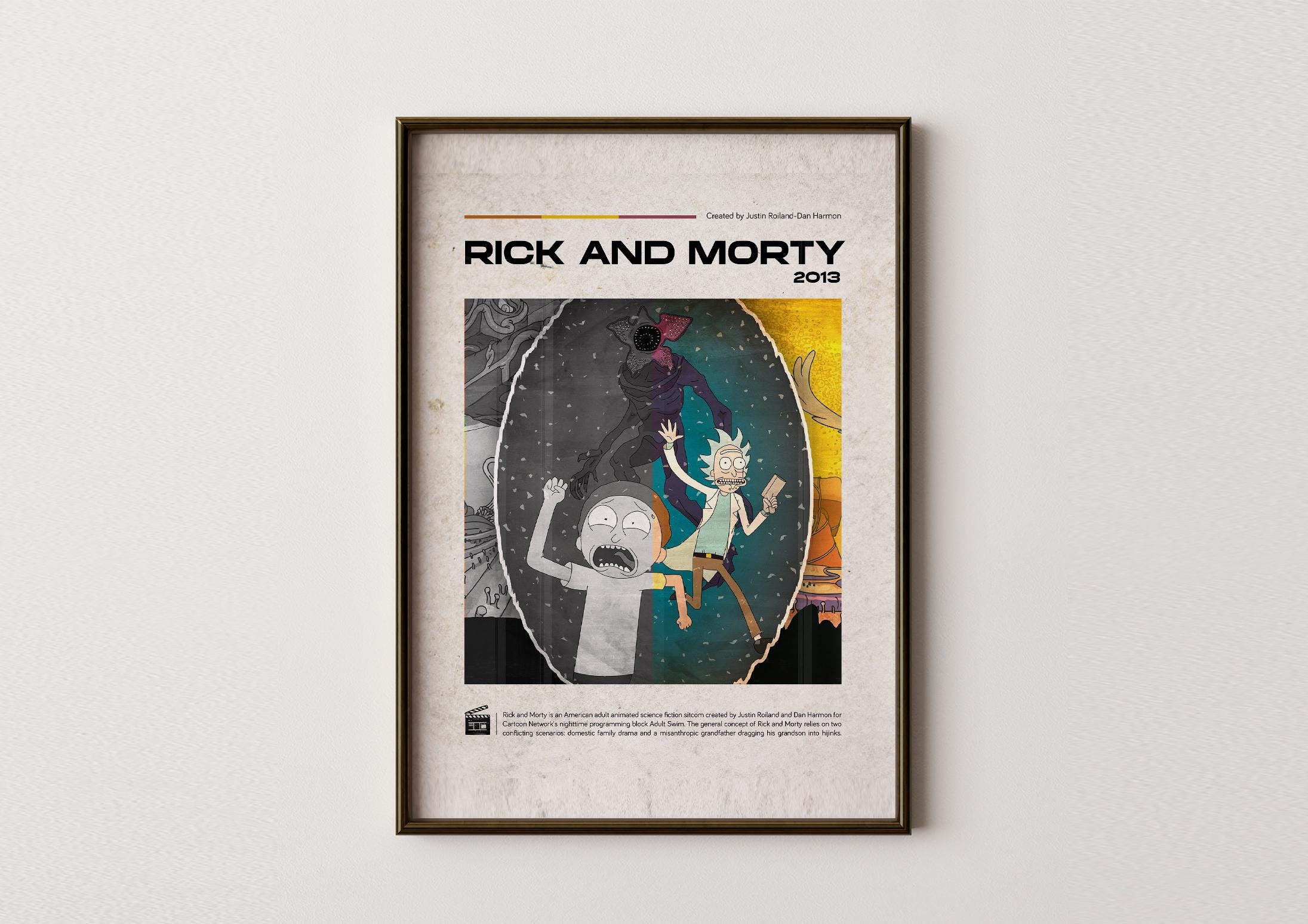 Rick Morty Framed