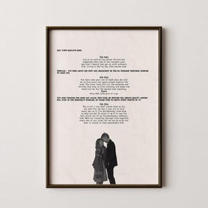 About Time Movie Script Poster, Final Scene Scripts, Screenplay Movie Poster, Retro Poster, Favorite Movie Poster