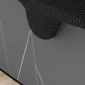 Modern Parametric Wall Hanging Shelving - Aesthetic and Easy Installation Floating Shelves - Elegant Wall Shelf for Living Room